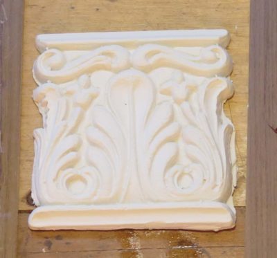 Casting in Silicone molds using Plaster of Paris and Wood Glue