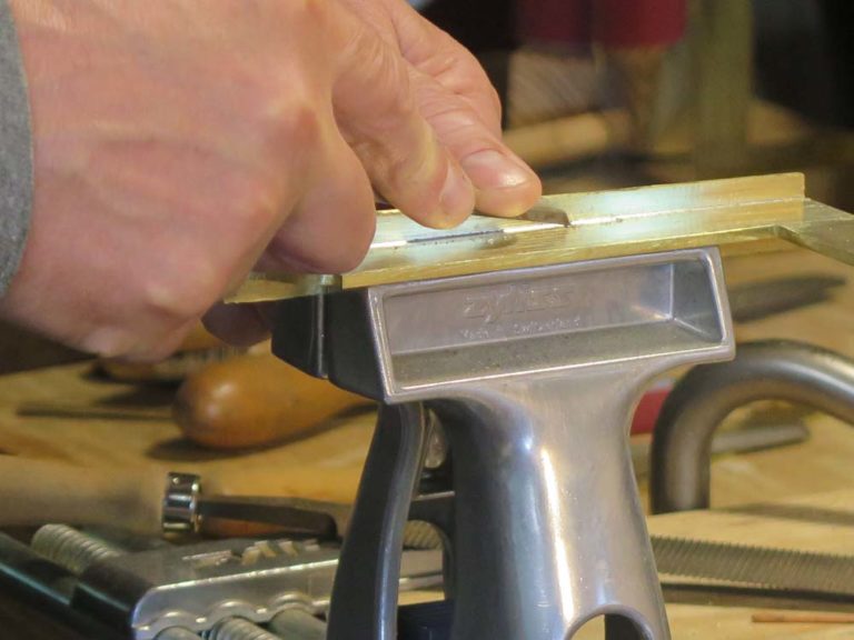 The Barn on White Run Cleaning A Brazed/Soldered Joint (Making Roubo Squares sidebar)