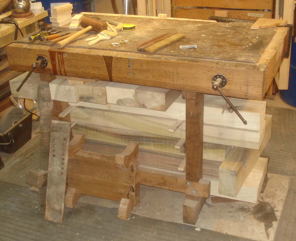 The Barn on White Run Workbench Wednesday Shannon’s Bench